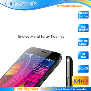 1.3GHz Quad Core 5.0 Inch Qhd Touch Screen Smart Phone